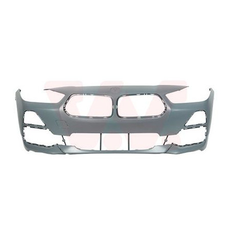 Pare-choc avant en primer basic sans trous pour parkcontrol sans trous pour gicleur lave-phares pas m-pack