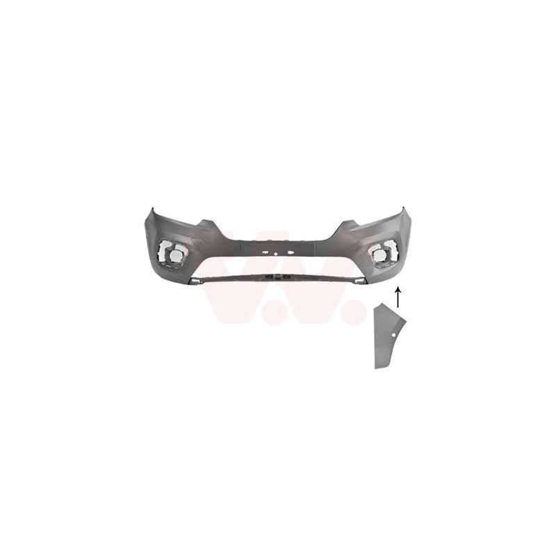 Pare-choc avant en primer