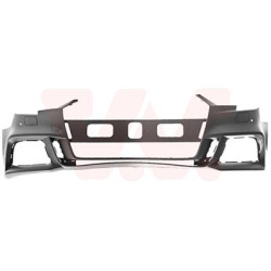 Pare-choc avant en primer s-line  -sans trous pour gicleur lave-phares  2 trous pour parkcontrol