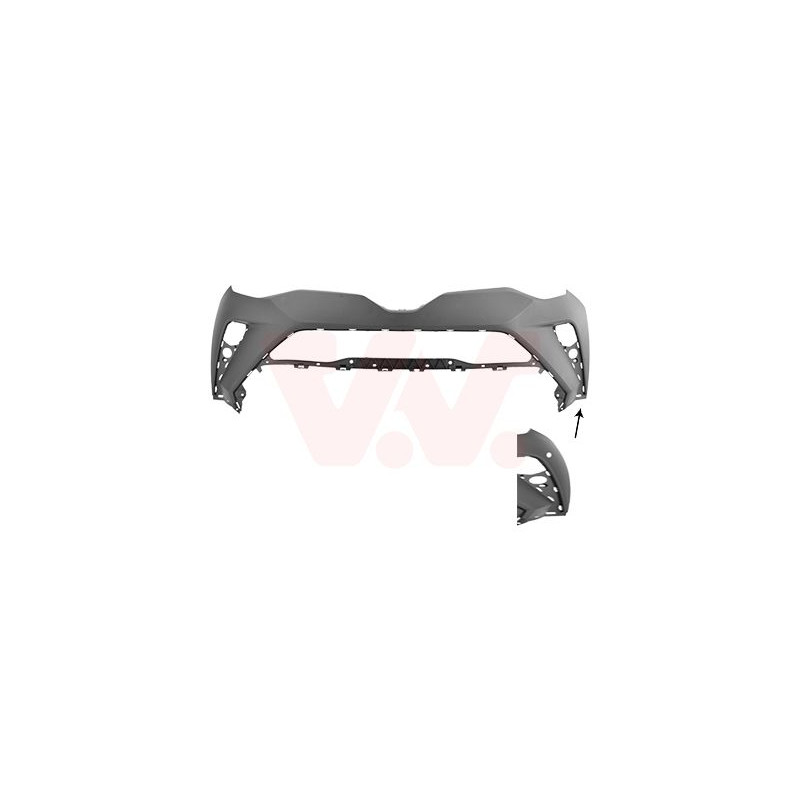 Pare-choc avant supérieur