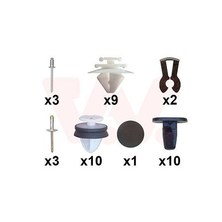 Kit montage porte avant