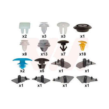 Kit montage porte avant