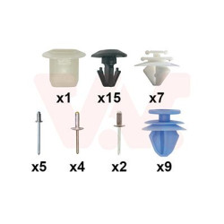 Kit montage porte avant