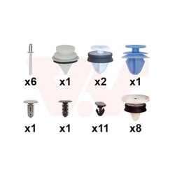 Kit montage porte avant