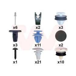 Kit montage porte avant