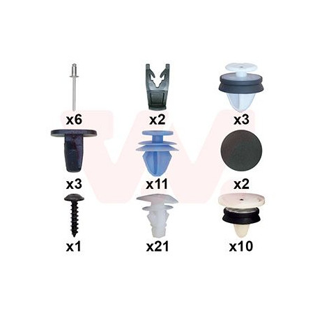 Kit montage porte avant