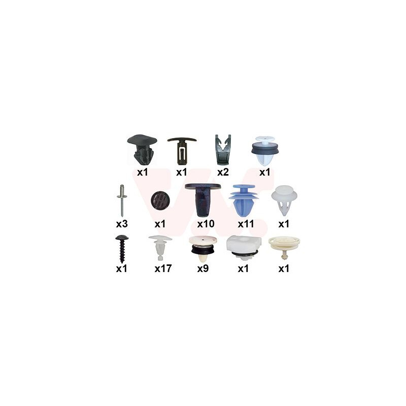 Kit montage porte avant