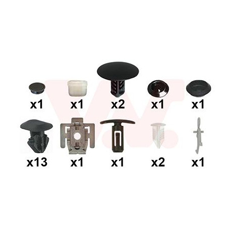 Kit montage porte avant