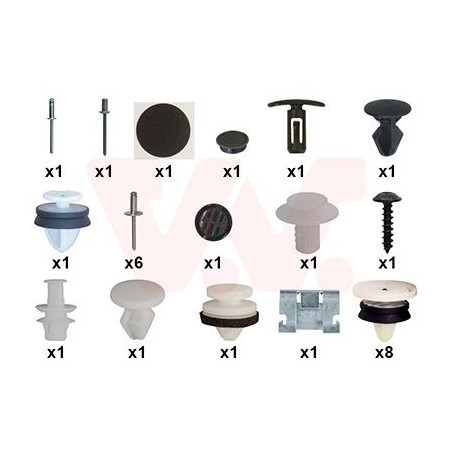 Kit montage porte avant