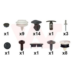 Kit montage porte avant