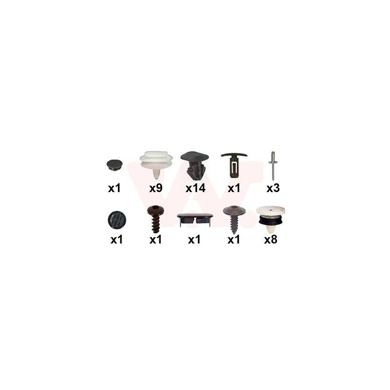 Kit montage porte avant