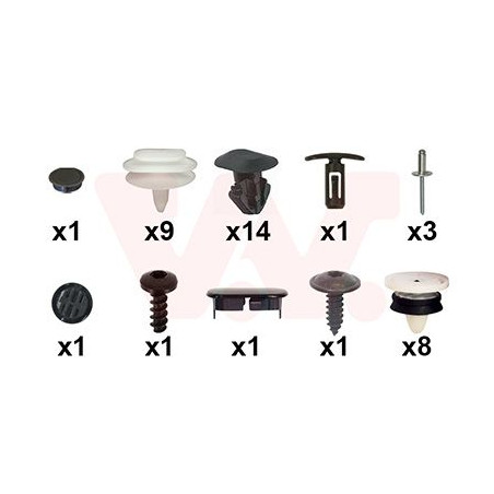 Kit montage porte avant