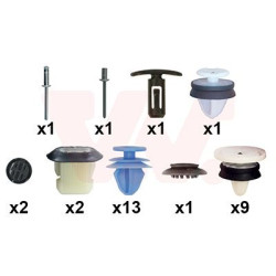 Kit montage porte avant