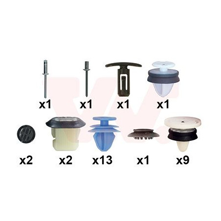 Kit montage porte avant