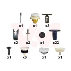 Kit montage porte avant