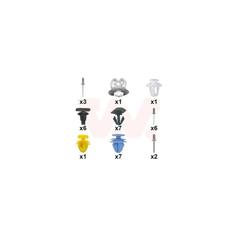 Kit montage porte avant