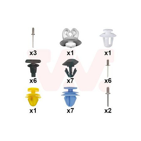 Kit montage porte avant