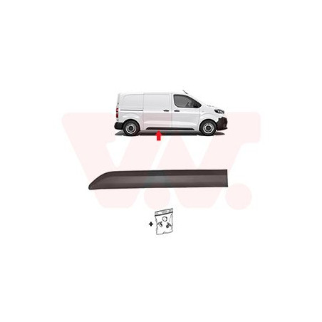 Moul.porte laterale droit primer empattement court  2925 aussi pour véhicules sans porte latérale