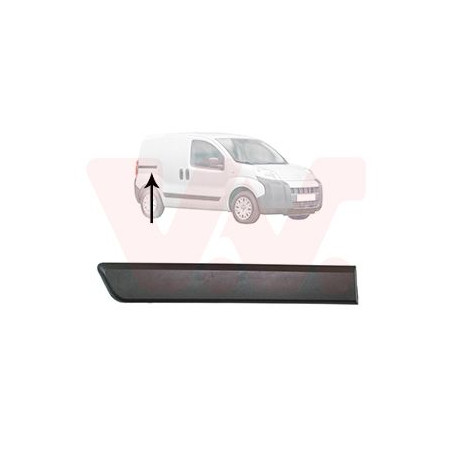 Moulure aile arrière droite