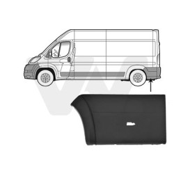 Moulure aile arrière gauche