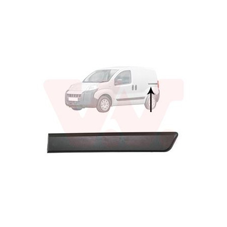 Moulure aile arrière gauche