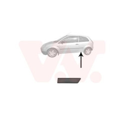 Moulure aile arrière gauche (pour véhicule 2-3 portes)