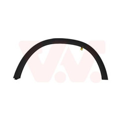 Moulure passage roue arrière gauche