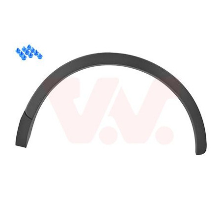 Moulure passage roue arrière gauche