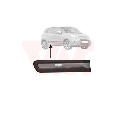 Moulure porte arrière droite