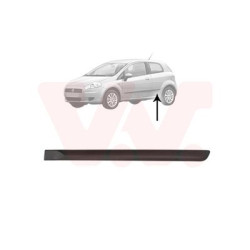 Moulure porte arrière gauche