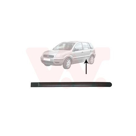 Moulure porte arrière gauche