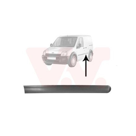 Moulure porte arrière gauche