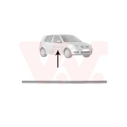 Moulure porte avant droite (pour véhicule 4-5 portes)