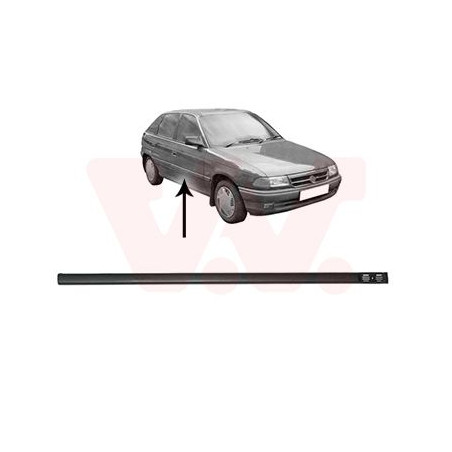 Moulure porte avant droite (pour véhicule 4-5 portes)