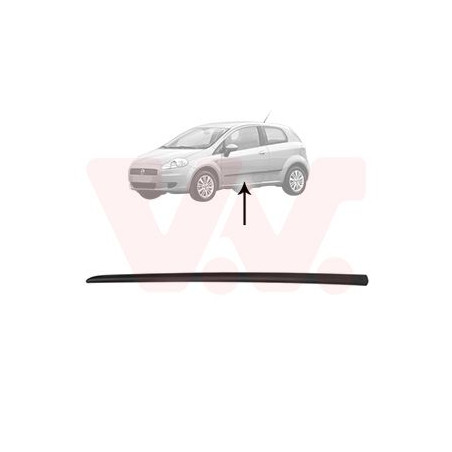 Moulure porte avant gauche (pour véhicule 4-5 portes)