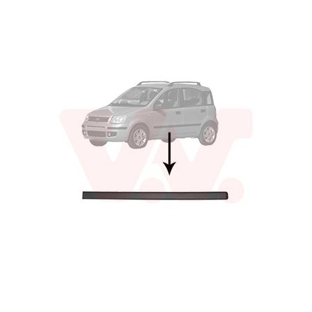 Moulure porte avant gauche (pour véhicule 4-5 portes)