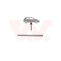 Moulure porte droite (pour véhicule 2-3 portes)