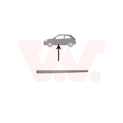 Moulure porte gauche (pour véhicule 2-3 portes)