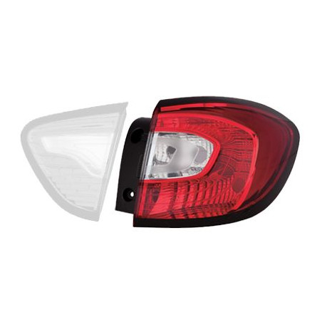 Feu arrière droit sans partie éléctrique