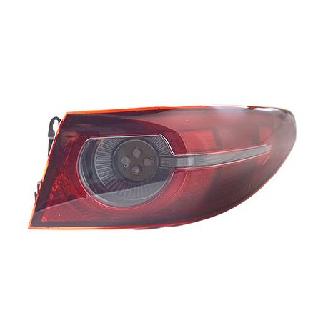 Feu arrière droit sans partie éléctrique -21 partie extérieure 4-portes
