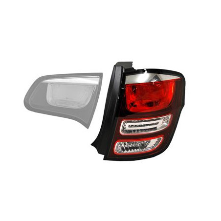 Feu arrière droit sans partie éléctrique