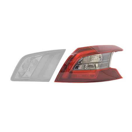 Feu arrière droit sans partie éléctrique