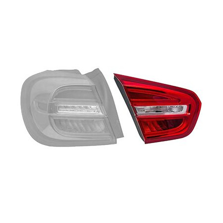 Feu arrière gauche -17 led partie intérieure