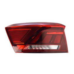 Feu arrière gauche led partie extérieure foncé