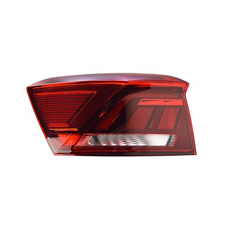 Feu arrière gauche led partie extérieure foncé