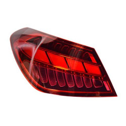 Feu arrière gauche ulo 4-portes sedan berline partie extérieure pour véhicule avec système d éclairage avant adaptatif