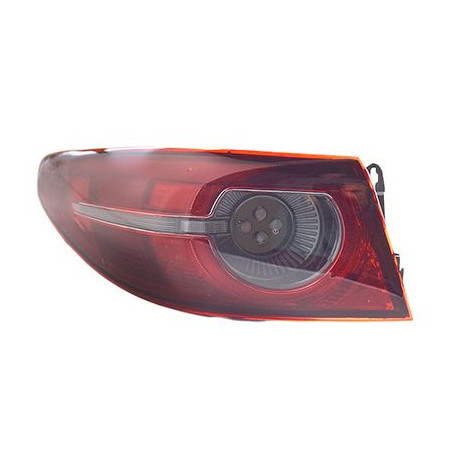 Feu arrière gauche sans partie éléctrique -21 partie extérieure 4-portes