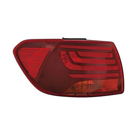 Feu arrière gauche sans partie éléctrique