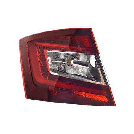 Feu arrière gauche sans partie éléctrique 18  led 5 p.