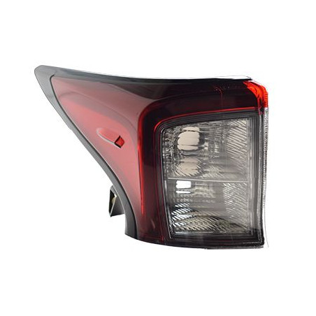 Feu arrière gauche sans partie éléctrique 19  supérieur